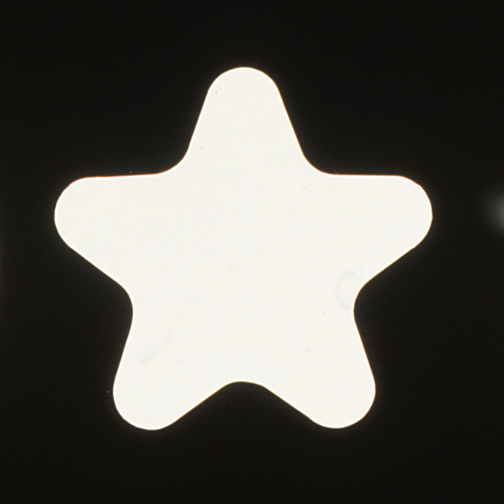 Single star design used in the logo and font.
