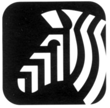 Symbol of a zebra's head