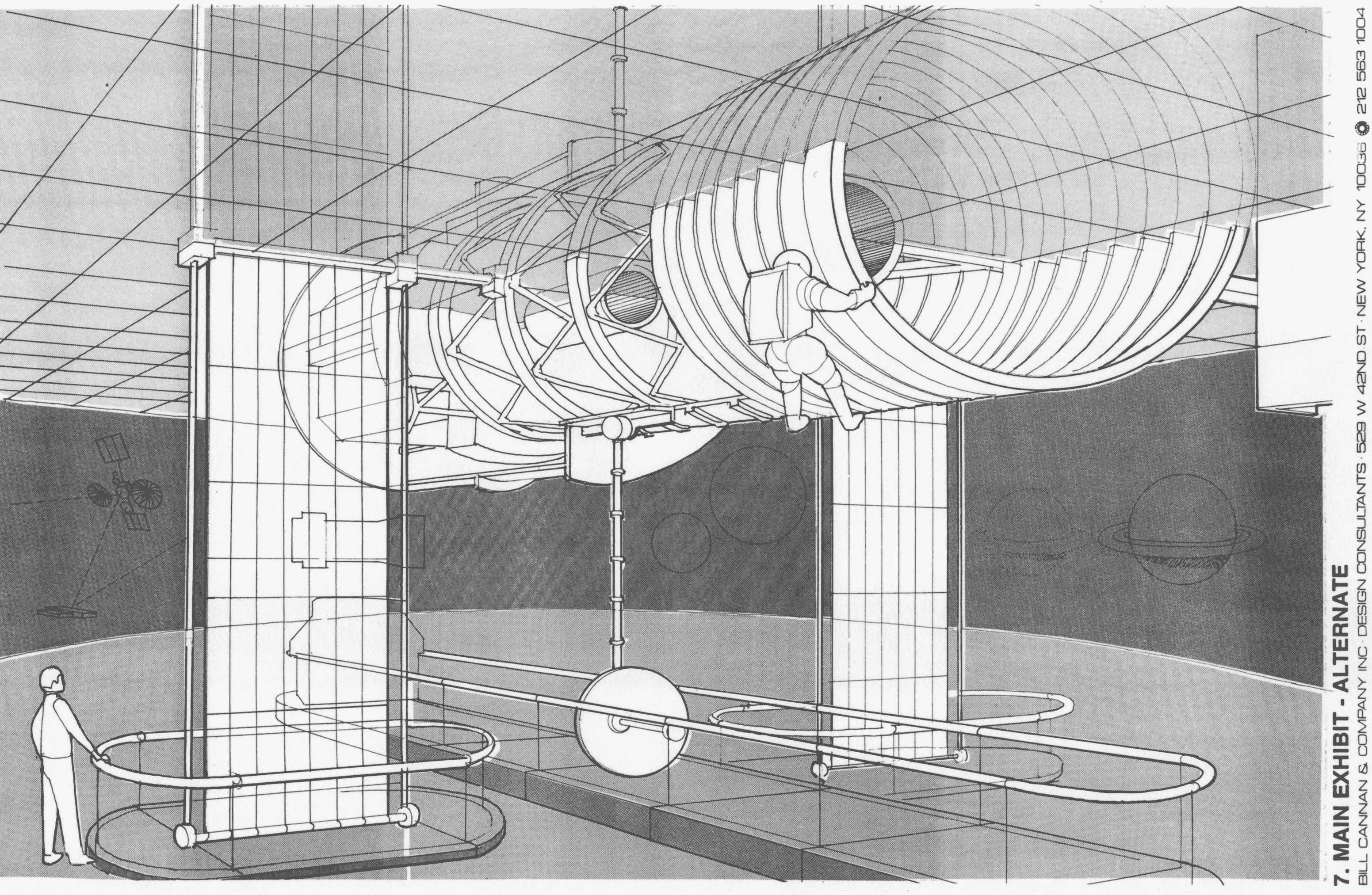 Drawing of ceiling proposal