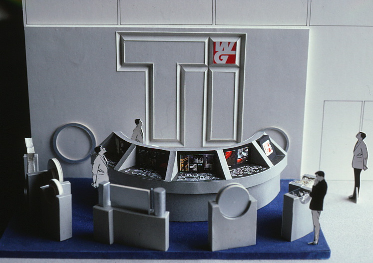 Scale model that was built for The TI Show.
